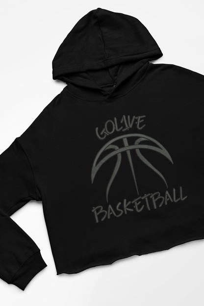 GoL1VE Blackout Crop Hoodie