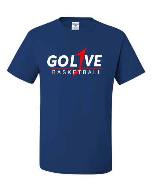 GoL1VE Basketball Support Tee