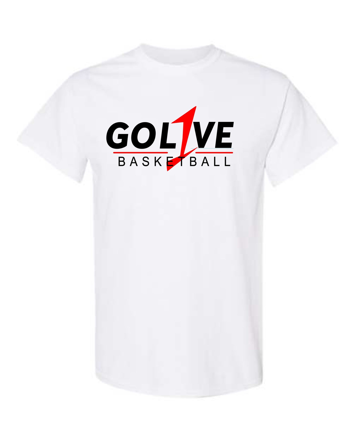 GoL1VE Basketball Support Tee