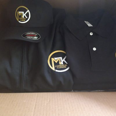 MK Jacket, Polo, Hat