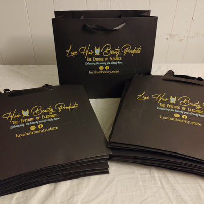 Luxe Beauty & Hair Boutique Bags