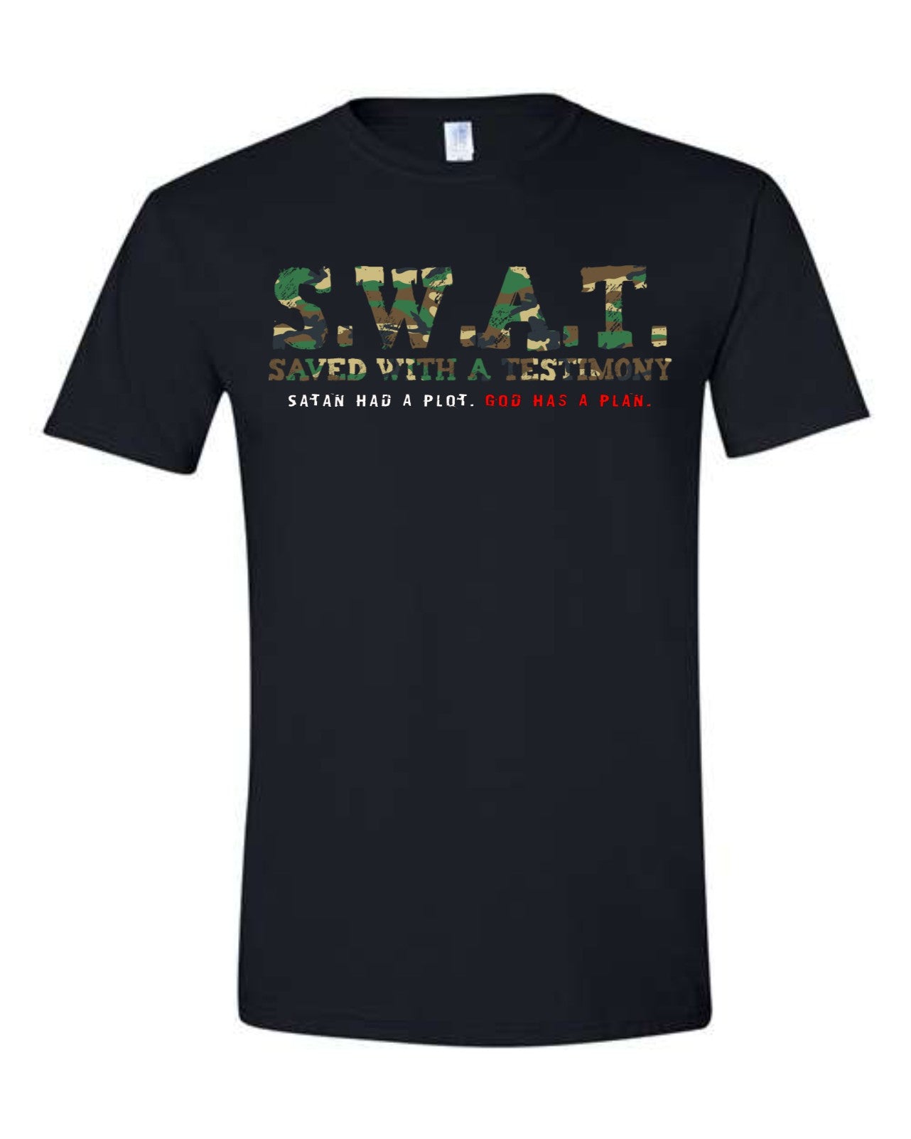 S.W.A.T. – Saved With A Testimony Tee